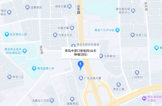 青岛中诺口腔医院具体地址与交通指南