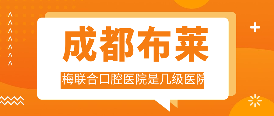 成都布萊梅聯(lián)合口腔醫院是幾級醫院