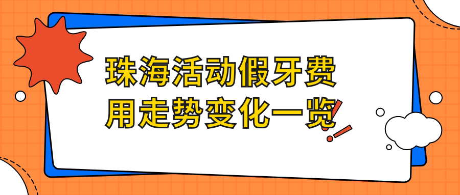 珠?；顒?dòng)假牙費用走勢變化一覽