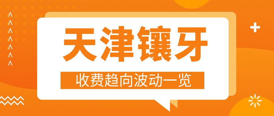 天津鑲牙收費趨向波動(dòng)一覽