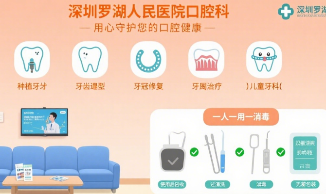 深圳羅湖人民醫(yī)院牙科價格